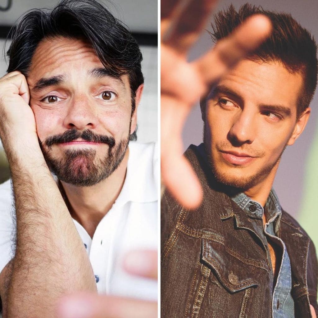 Eugenio Derbez y Vadhir Derbez