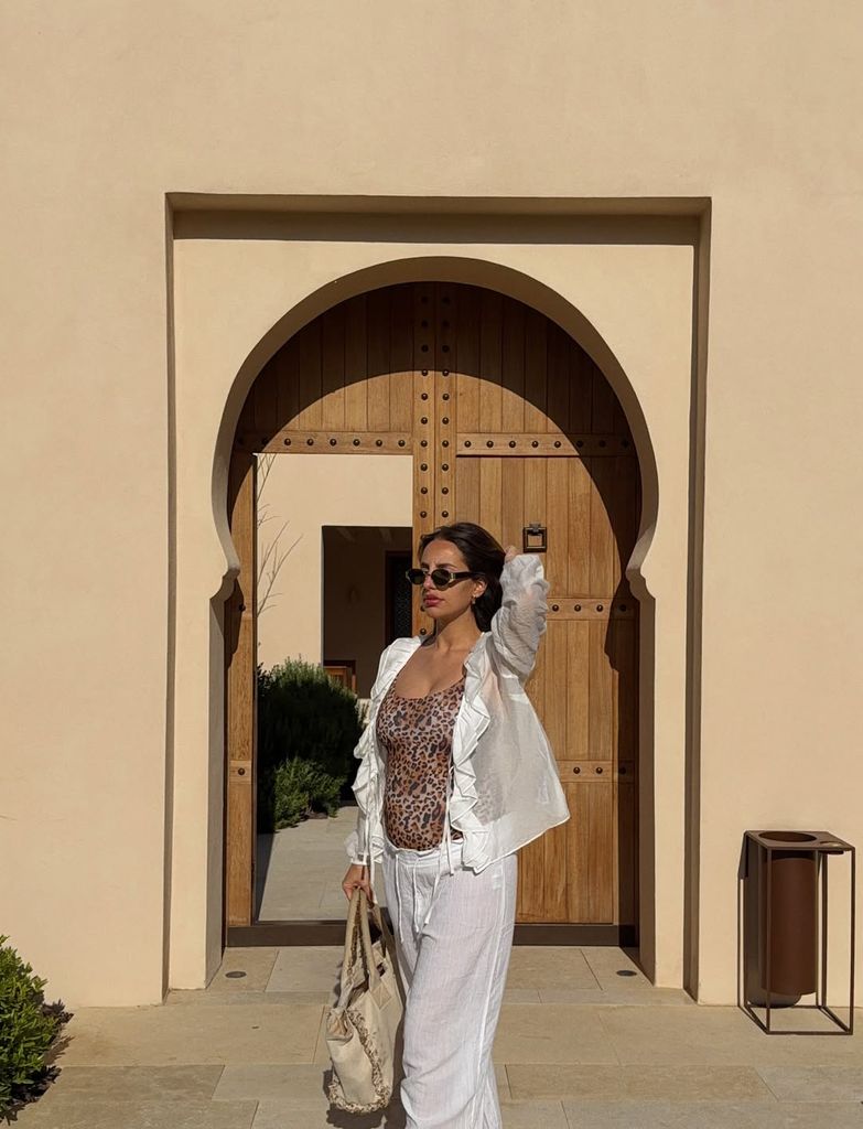 Una preciosa imagen de Luna Serrat embarazada