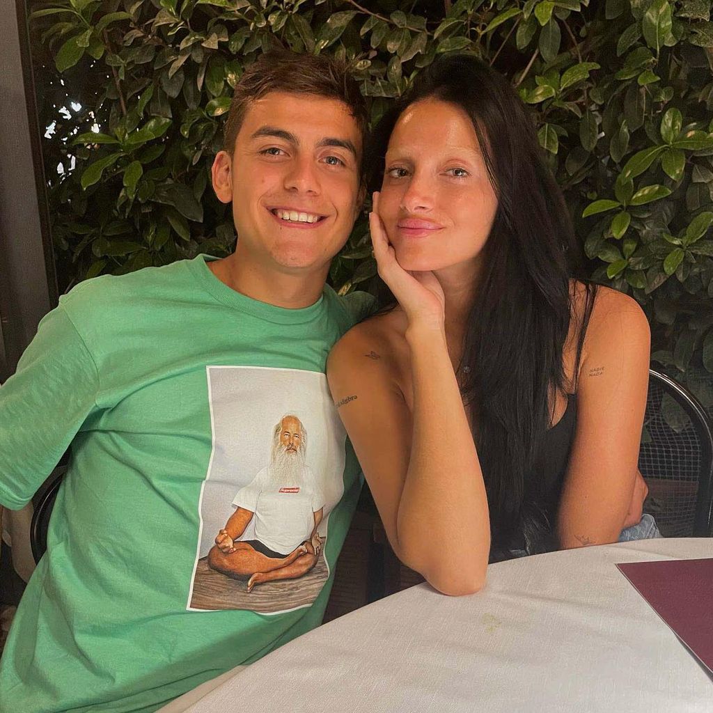 Oriana Sabatini y Paulo Dybala