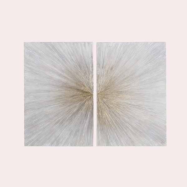 Cuadro abstracto Maisons du Monde