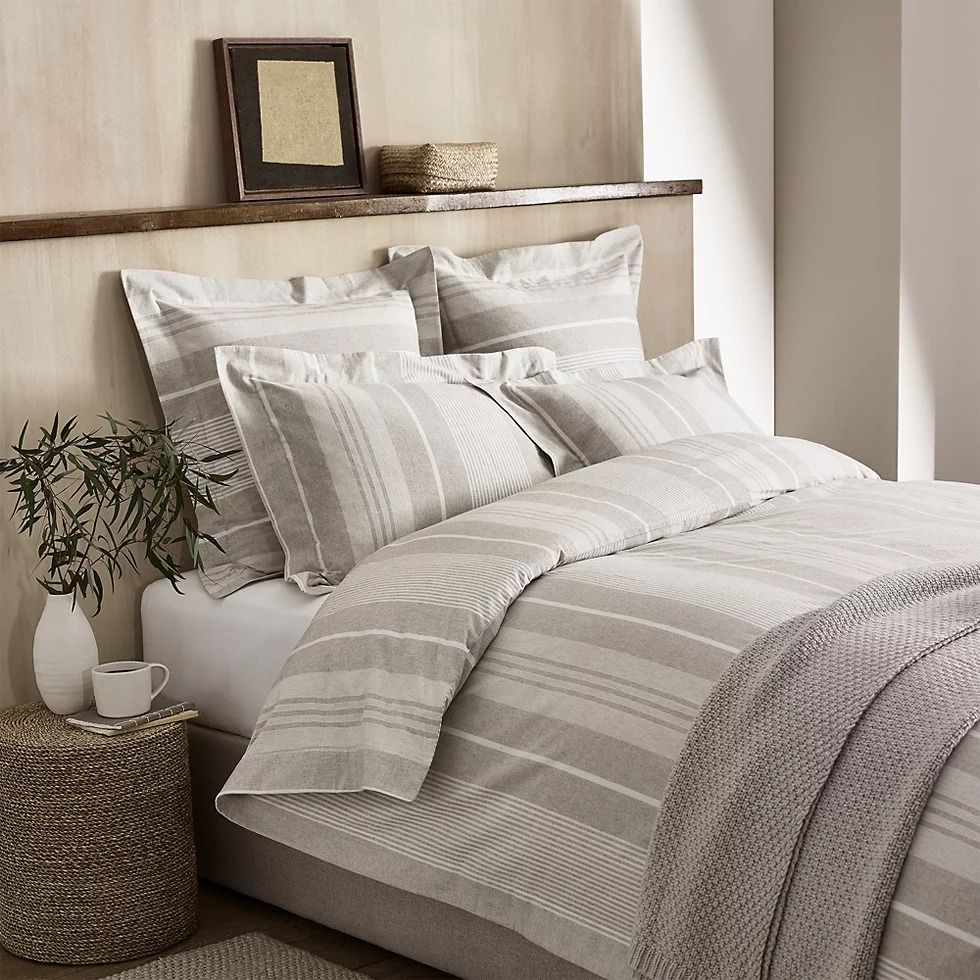 Ropa de cama de rayas