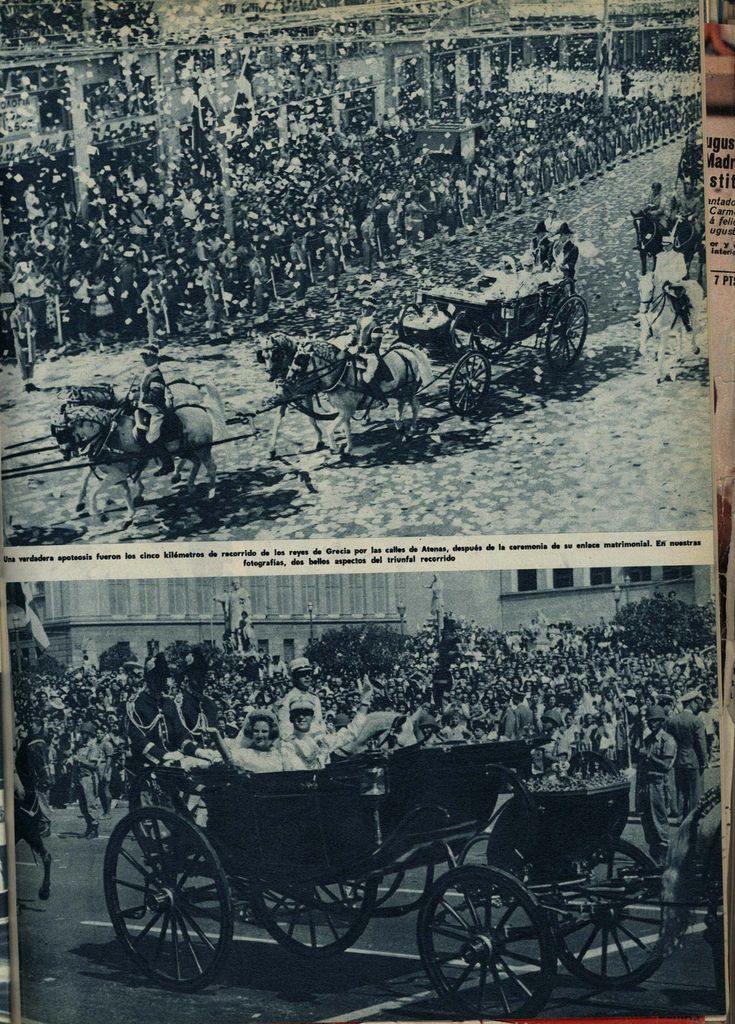 Boda Constantino de Grecia HOLA 1964