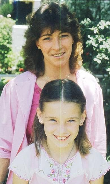 Dominika Paleta y su hija