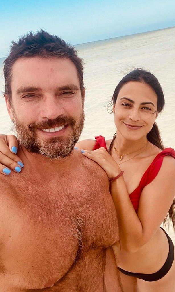 Julián Gil y su novia