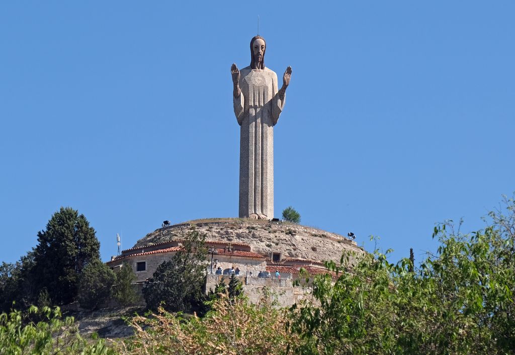 Palencia. Cristo del Otero, de Victorio Macho.