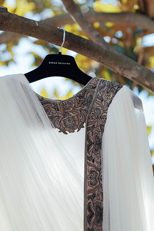 vestido novia elegante Diego Estrada