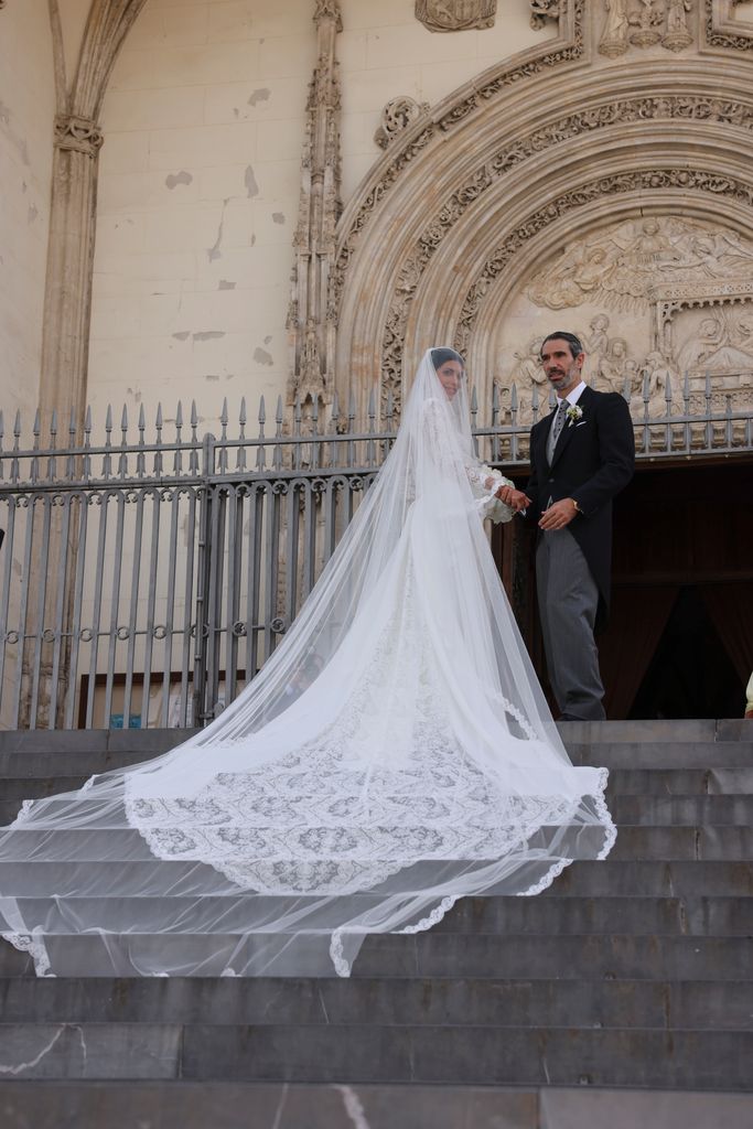 La boda de Ingrid Sanz Asensio y Ilies Hassaine en Madrid, 2026.