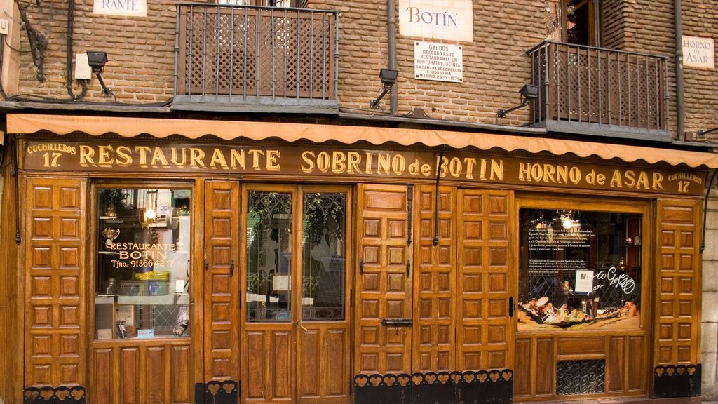 Fachada del restaurante Botín