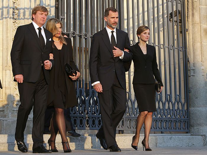 Reyes de España y Reyes de los Países Bajos
