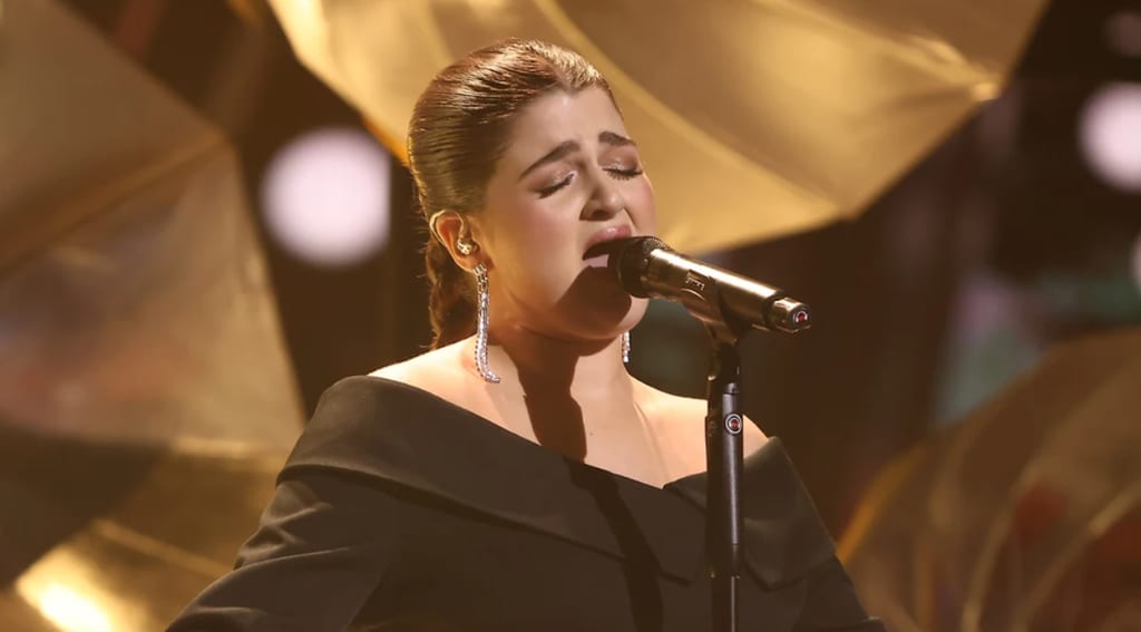 Cuando ganó la joven gallega no pudo ocultar su emoción