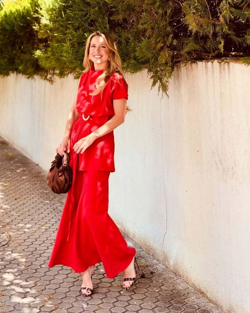 Vestido rojo de Vogana