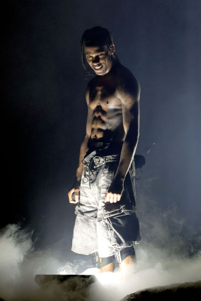 Travis Scott en un concierto en Nueva York