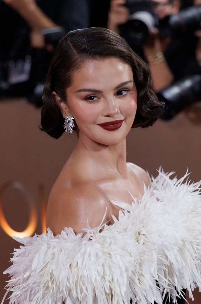 Selena Gomez en la alfombra roja en los 83rd Annual Golden Globe Awards 2026