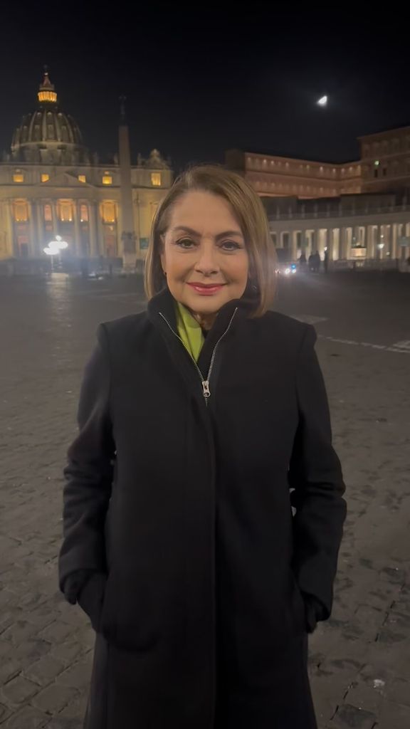 Durante años, María Antonieta Collins se ha dedicado a informar sobre El Vaticano.