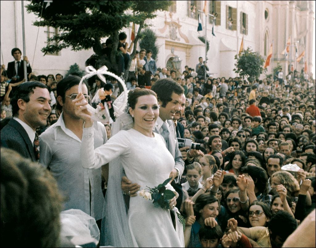 Bodas de las divas de la canción española Rocío Jurado y Pedro Carrasco