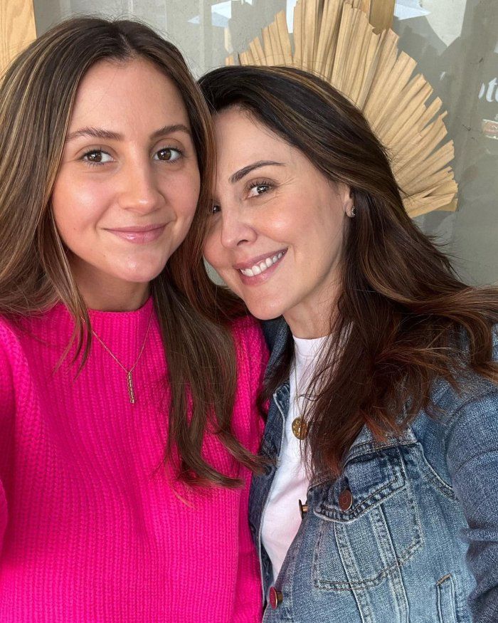 Natalia Esperón y su hija Natalia