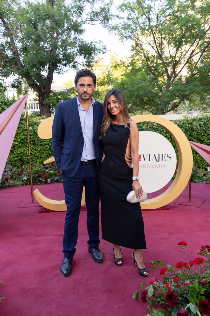 Marta González y Fabrizio Bonnet en la fiesta del 30 aniversario de ¡HOLA! VIAJES en Madrid​