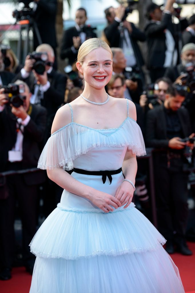 Elle Fanning en la Ceremonia de Clausura del Festival de Cine de Cannes