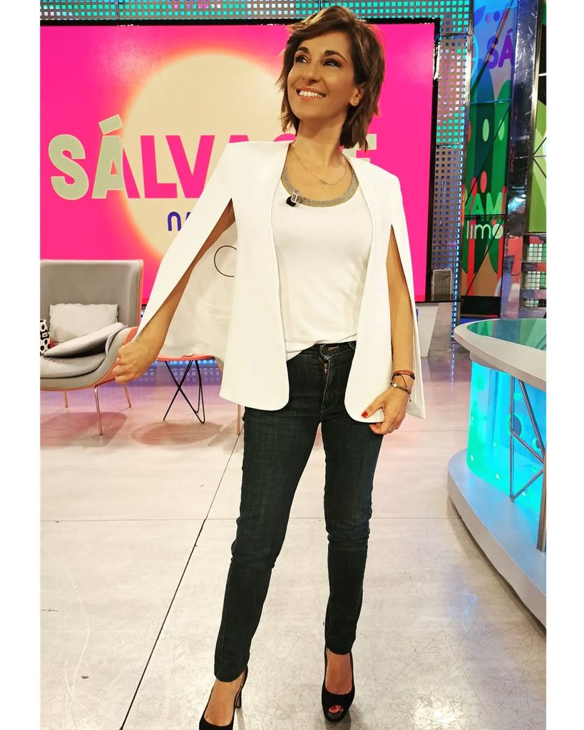 Adela González en su época en Sálvame, en Telecinco