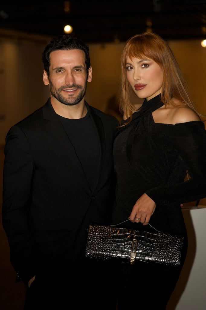 Ivana Rodríguez y su pareja, Carlos García