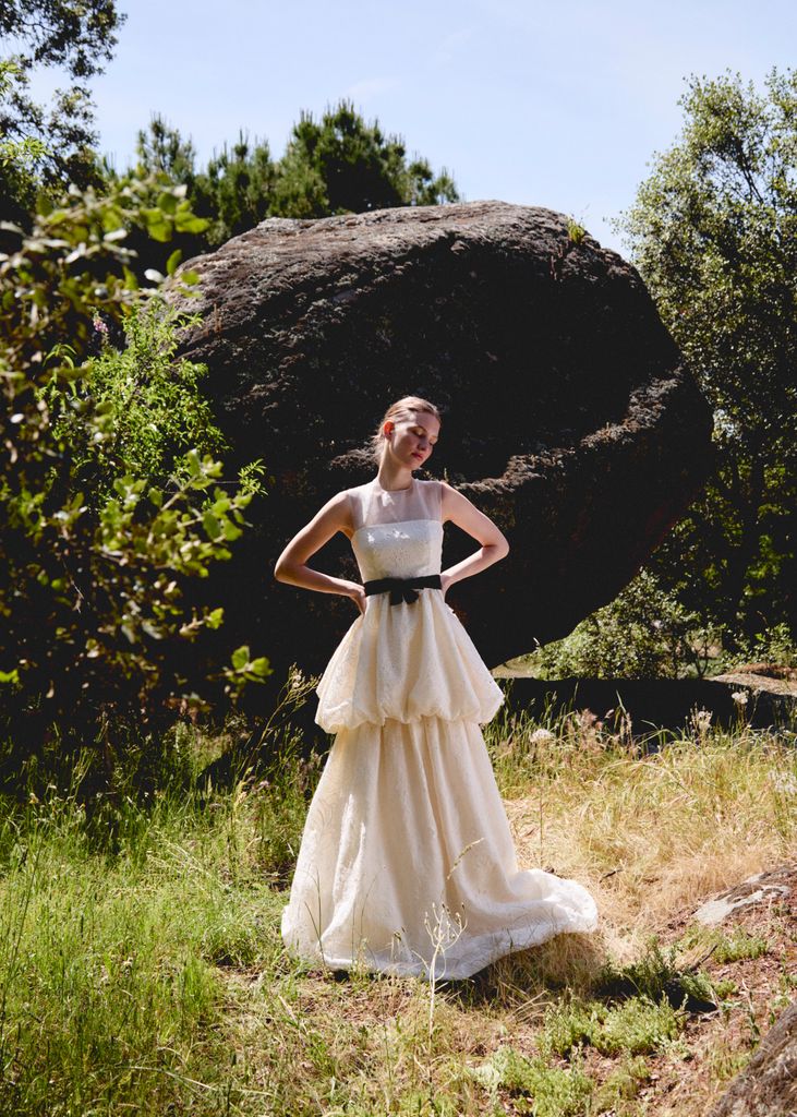 Vestido de novia de colección de Alejandra Oria