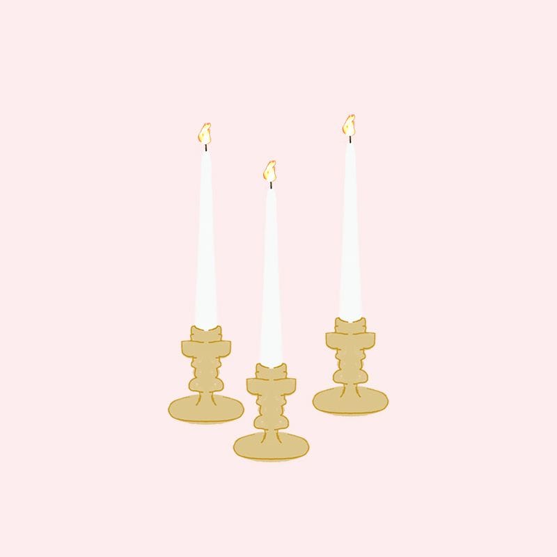 Velas de boda