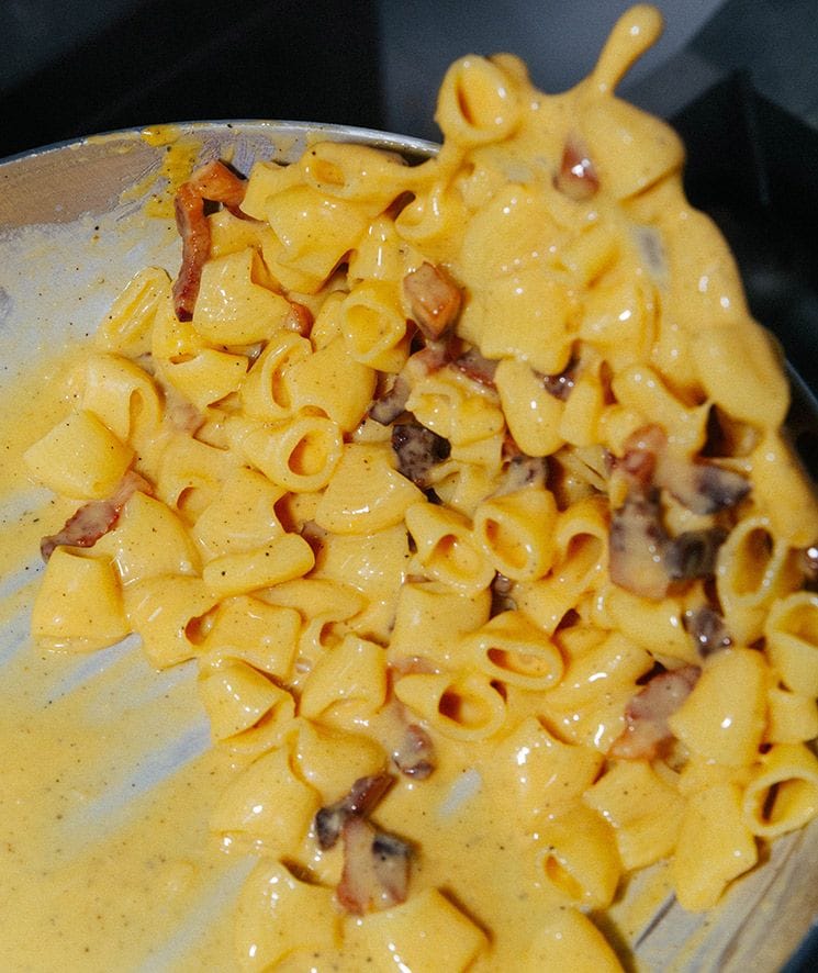 Pasta carbonara
