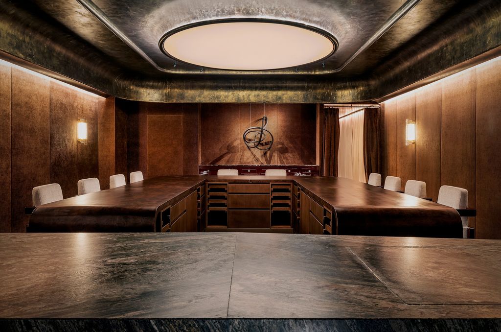 Comedor de Ramón Freixa Atelier. 