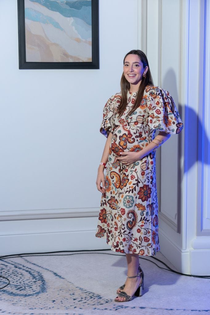 Ana Iglesias en un acto benéfico