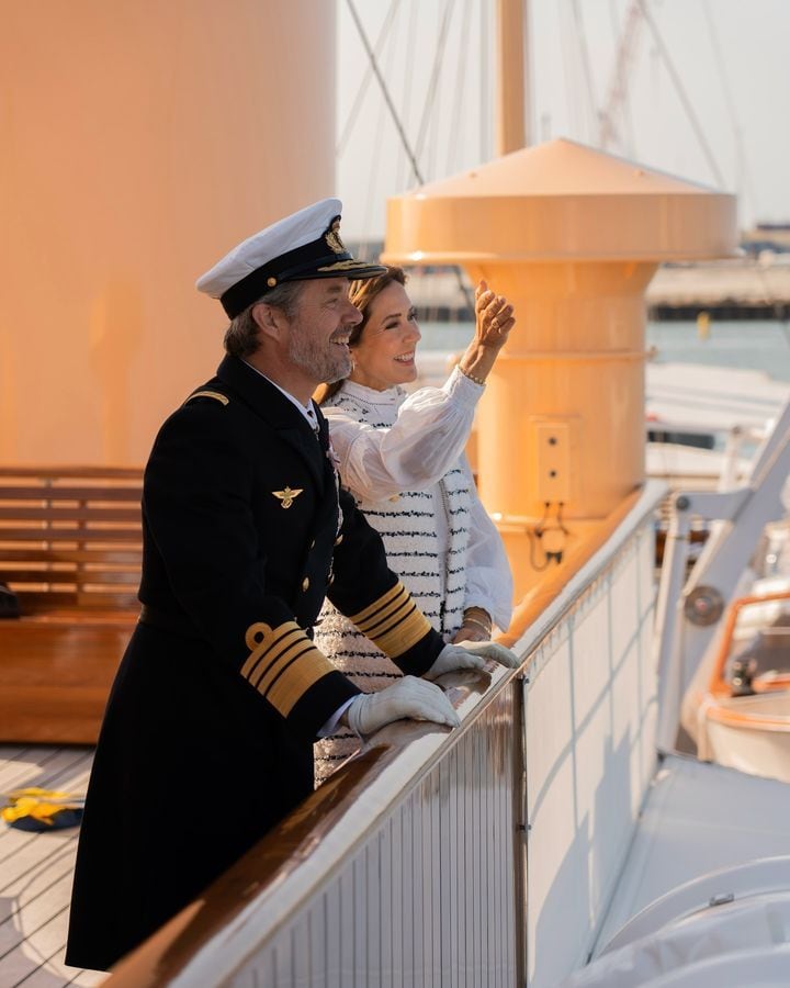 Federico y Mary de Dinamarca en Bornholm
