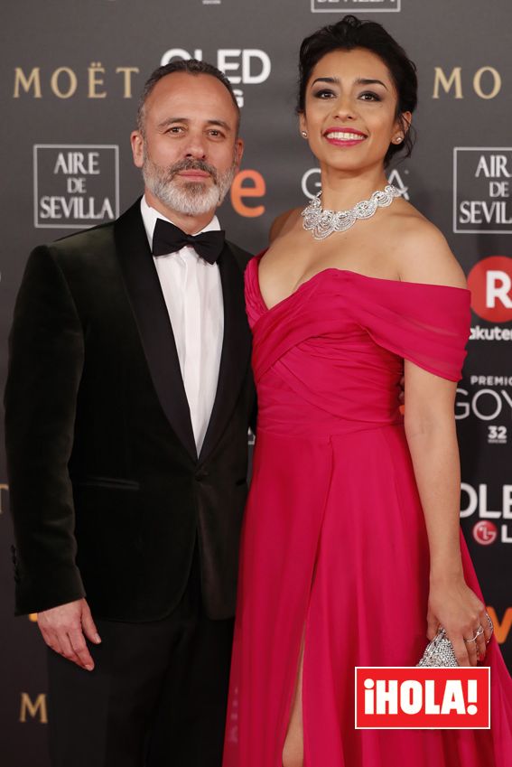 Javier Gutiérrez y Adriana Paz