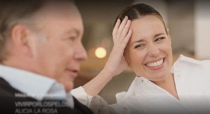 Claudia Osborne y su padre, Bertín Osborne