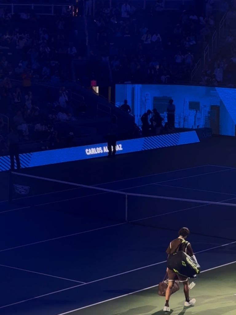 Sandra Gago en Nueva York durante el US OPEN (septiembre, 2026)