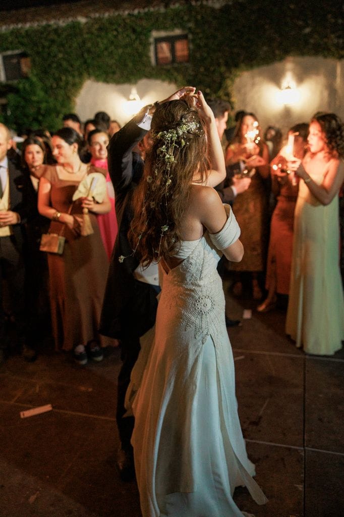 Vestido de novia desmontable