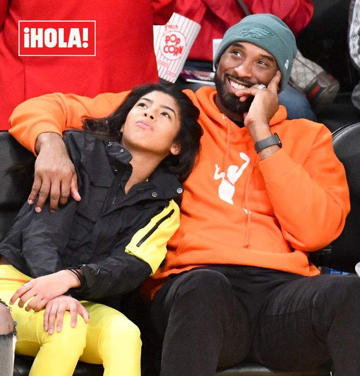 Kobe Bryant con su hija Gigi