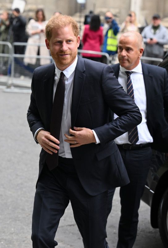 Harry de Inglaterra, duque de Sussex, en el Tribunal de Londres