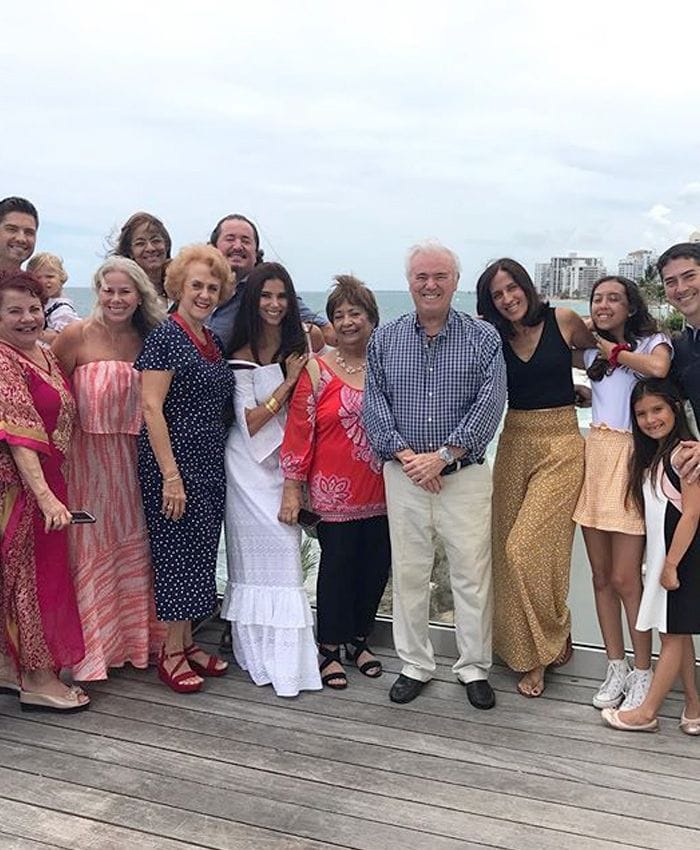 Roselyn Sánchez y su familia