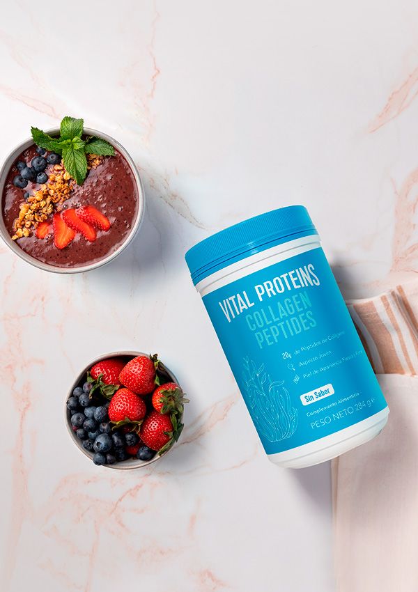 Bote de colágeno en polvo de Vital Proteins