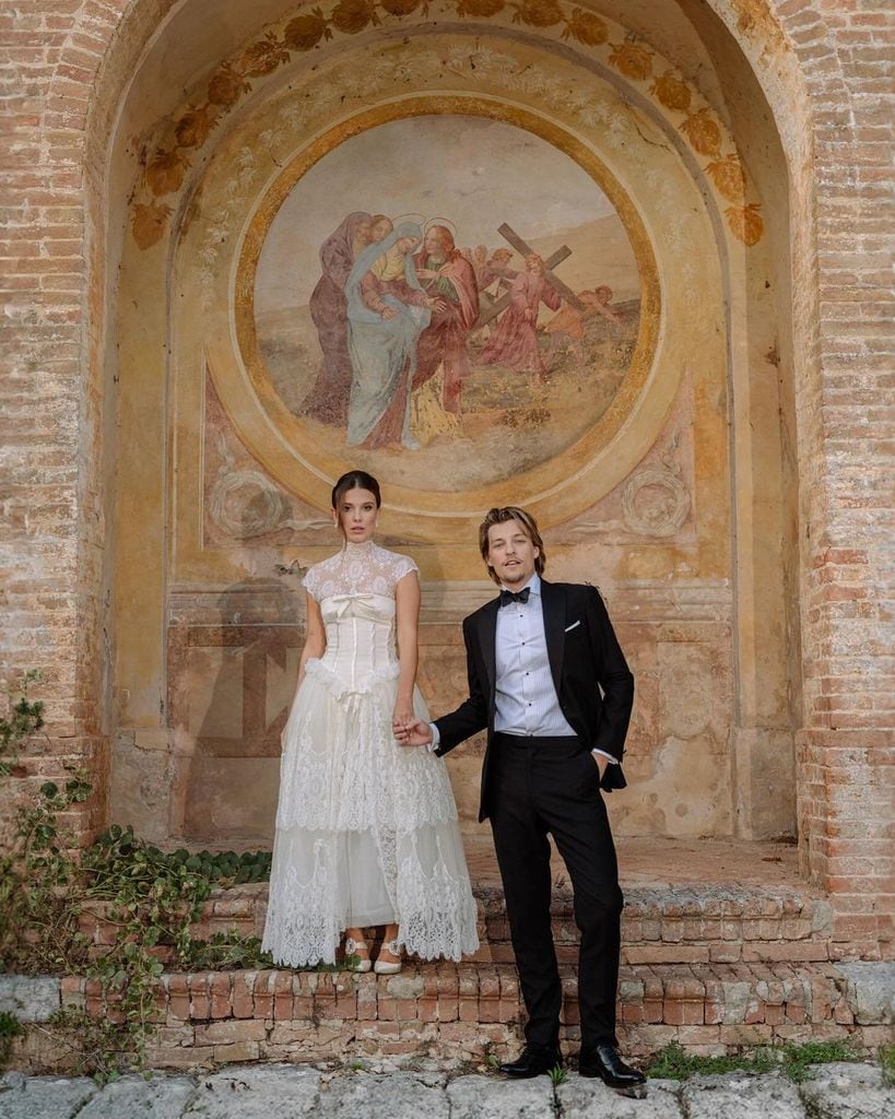 NO USAR - fotografías de la boda de Millie Bobby Brown y Jake Bongiovi 