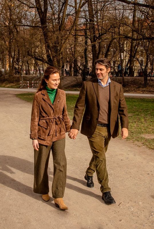 Luis de Baviera y Sophie-Alexandra Evekink