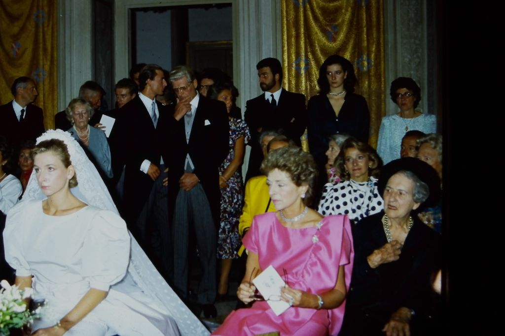 Boda de Desiree Lequio di Assaba, bisnieta de Alfonso XIII, con el conde Oddone Tournon.