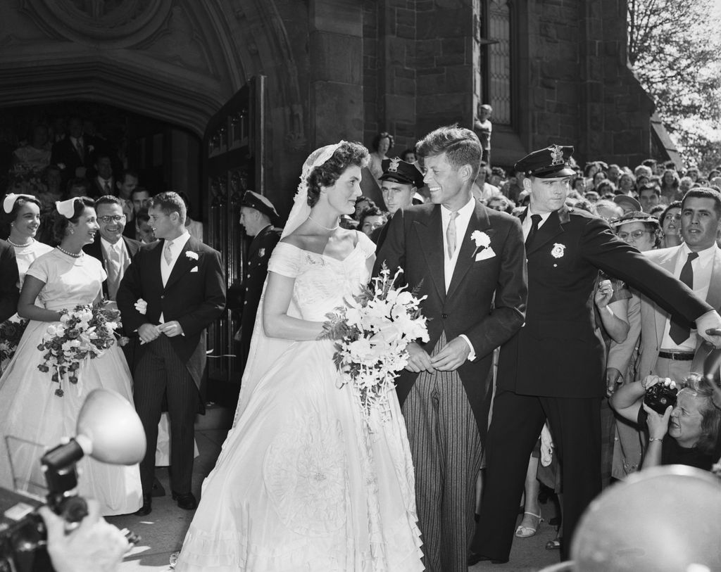 Jackie Kennedy llevó en su boda con JFK un vestido de novia de Ann Lowe