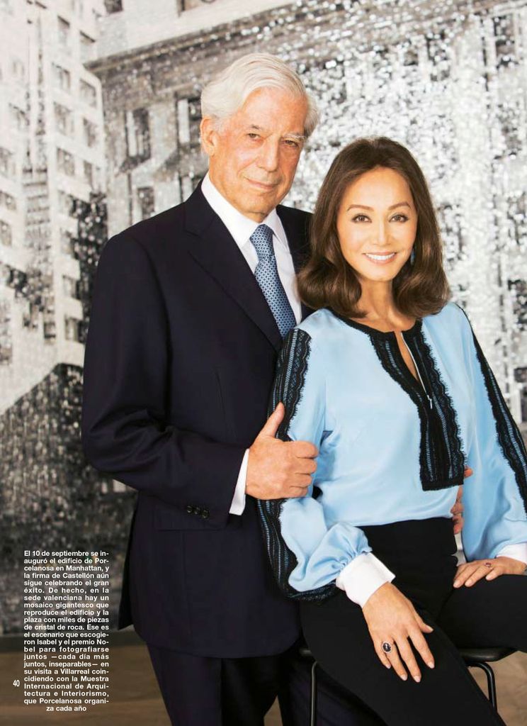 Isabel Preysler y Vargas Llosa Archivo HO+