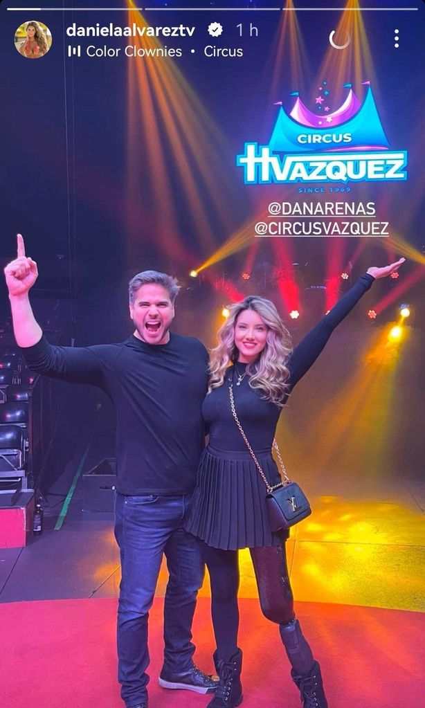Daniel Arenas y Daniella Álvarez