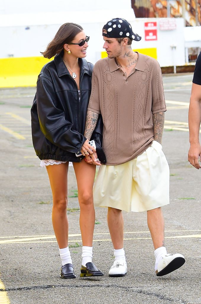 Justin Bieber sorprende a su esposa, Hailey Bieber, con mariachis por el Día de las Madres 
