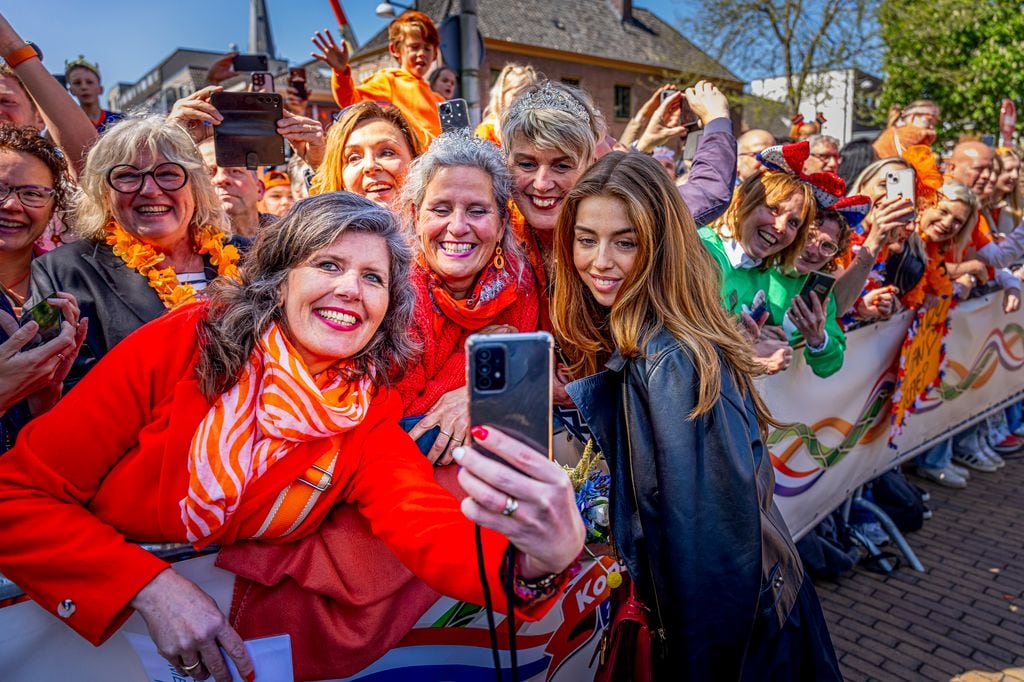 Princess Alexia of the Netherlands celebrates King's Day on April 26, 2025 in Doetinchem