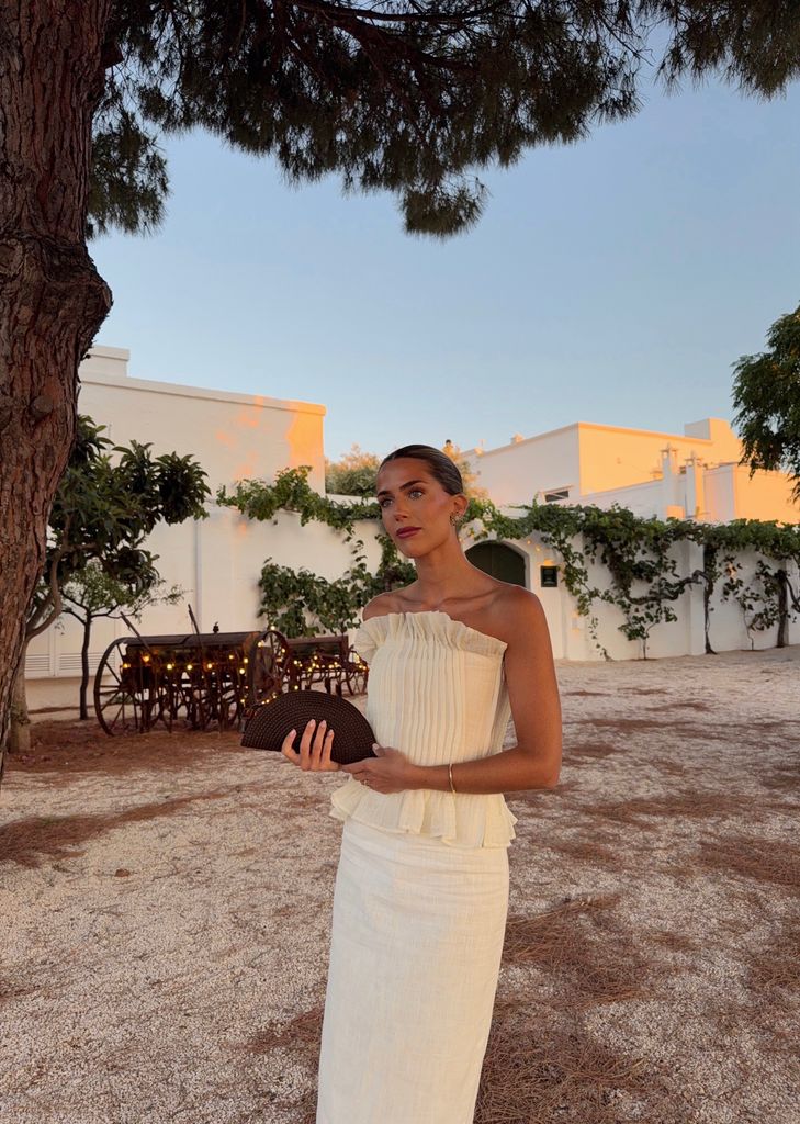 La ‘influencer’ y futura novia Rocío Millán de blanco 