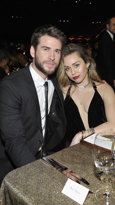 Miley Cyrus y Liam Hemsworth 