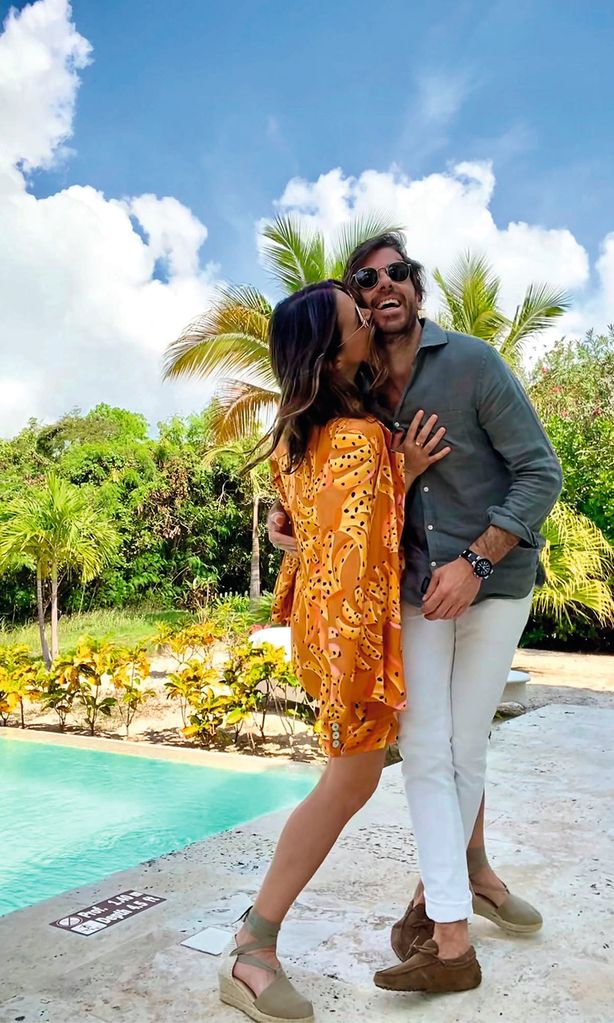 Isabelle Junot y Álvaro Falcó