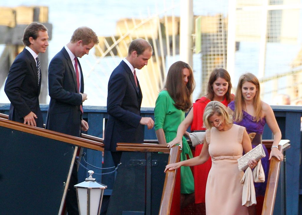 Dave Clark acompañó a Beatriz de York en la preboda de Zara y Mike Tindall
